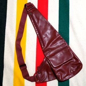 ITALIAN OVER-THE-SHOULDER SASH BAG